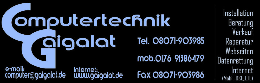 Computertechnik Gaigalat